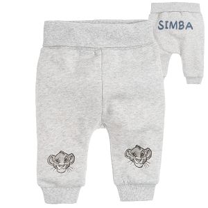 Grey melange Simba jogging pants
