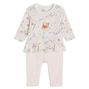 Winnie the Pooh light link long sleeve overall outfit