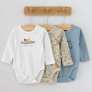 The Jungle Book Long sleeve bodysuits 3-pack