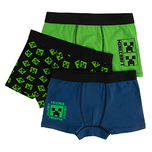 Minecraft boxer shorts- 3 pack