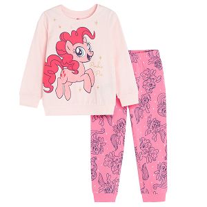 My Little Pony pyjamas, pink long sleeve blouse and leggings