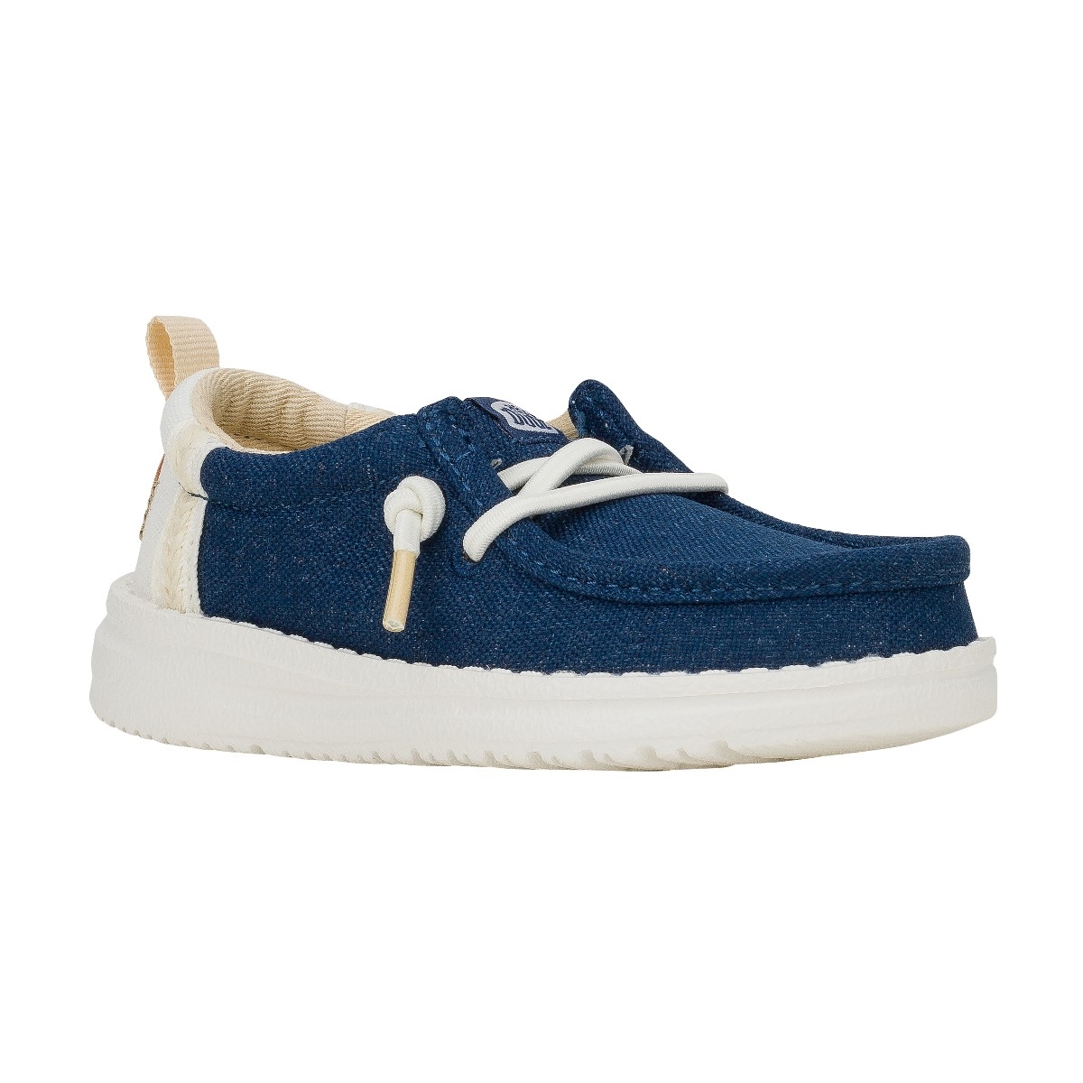 Wally T Summer Linen - Sargasso Blue/White