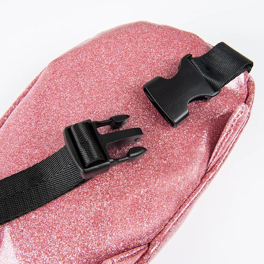 Τσάντα μέσης ροζ γατούλα