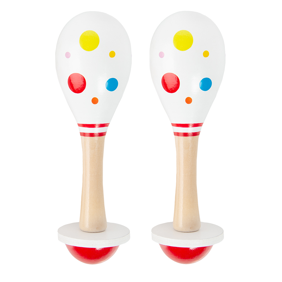 Wooden maracas