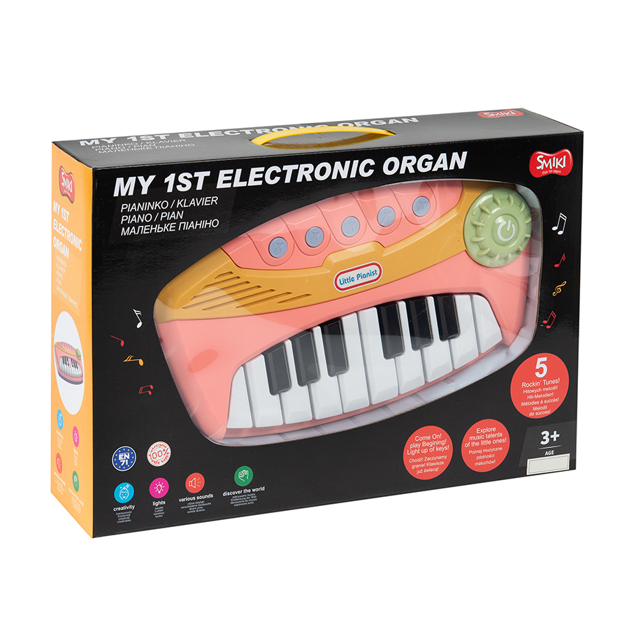 SMIKI ELECTRONIC ORGAN PINK