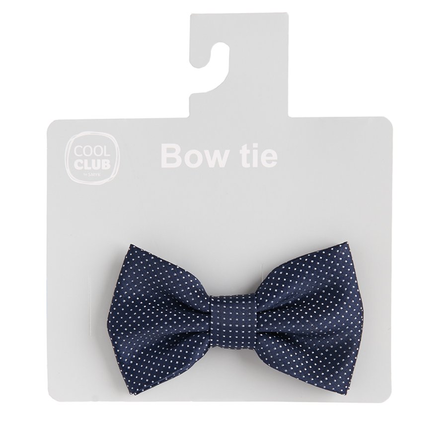 Blue headband with a bow