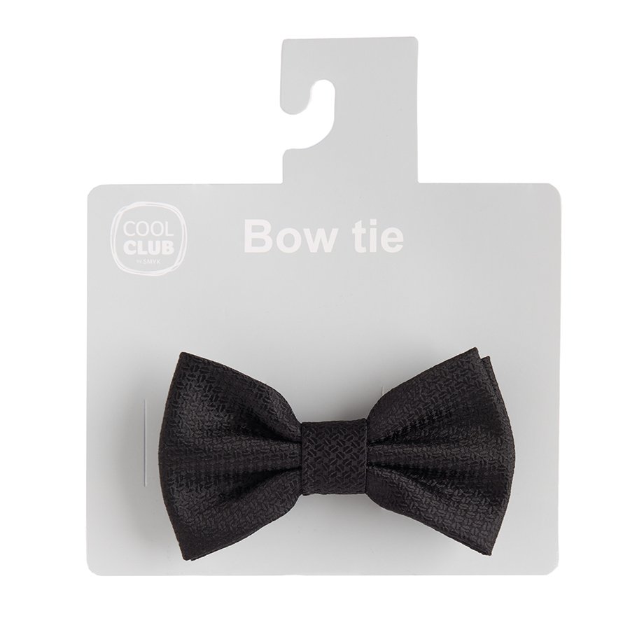 Black bow tie