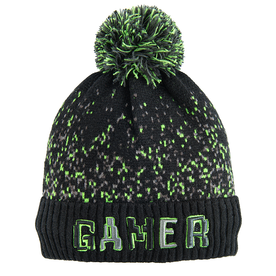 Σετ σκούφος λαιμός με στάμπα Gamer