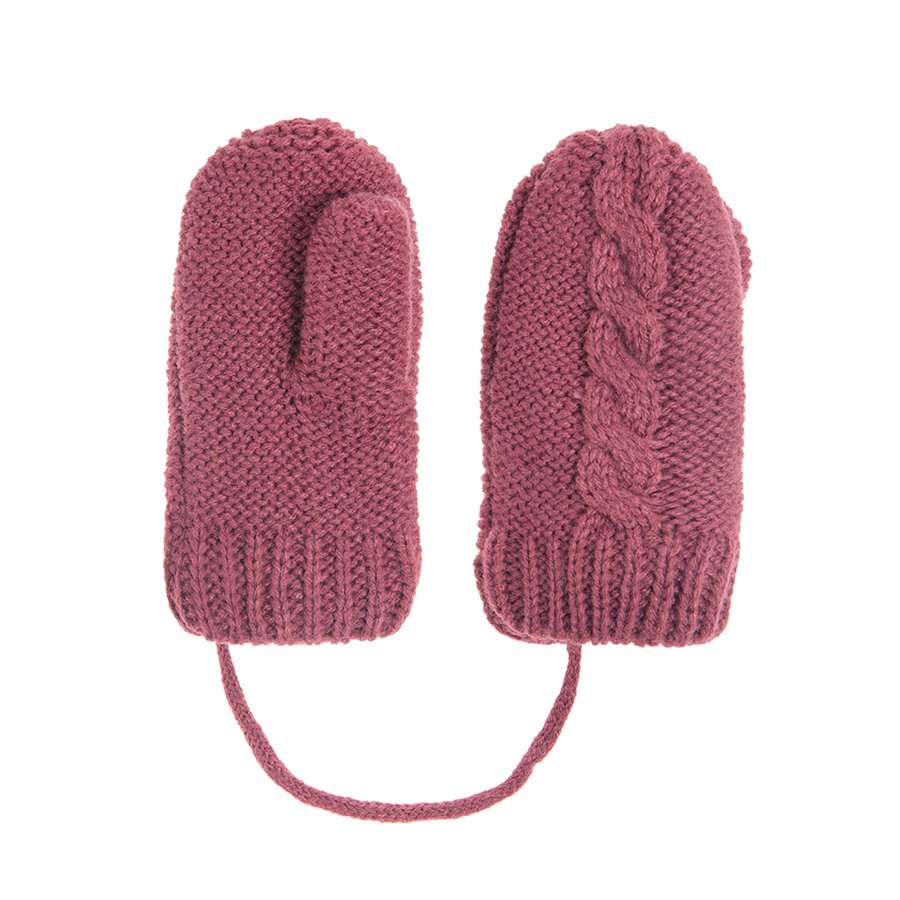 Purple gloves