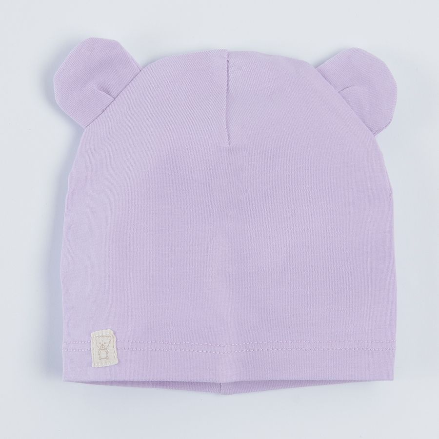 Mint and purple all year round beanies - 2 pack