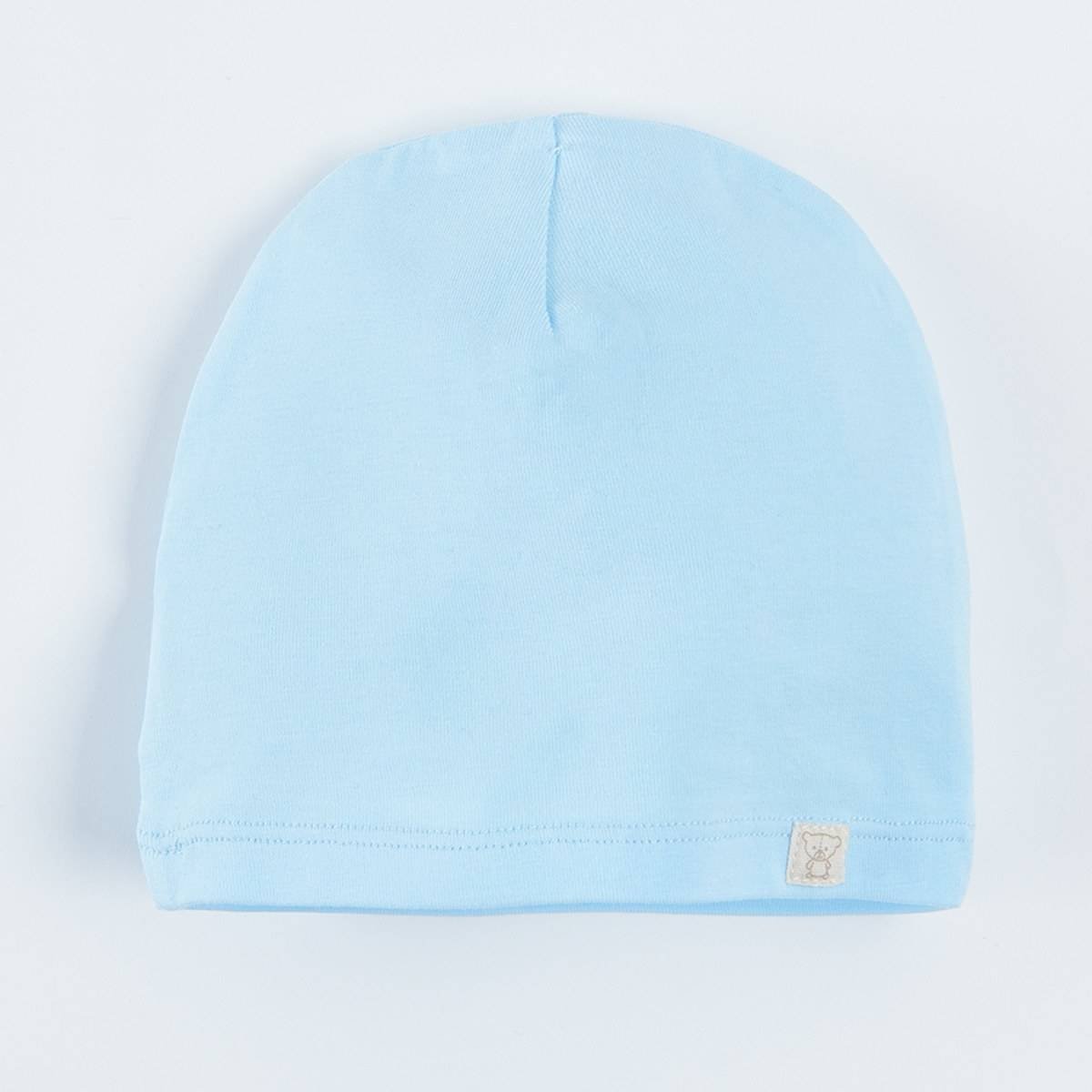 Blue and white floral all year round beanies