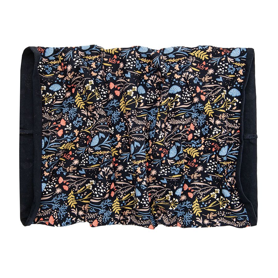 Blue floral snood