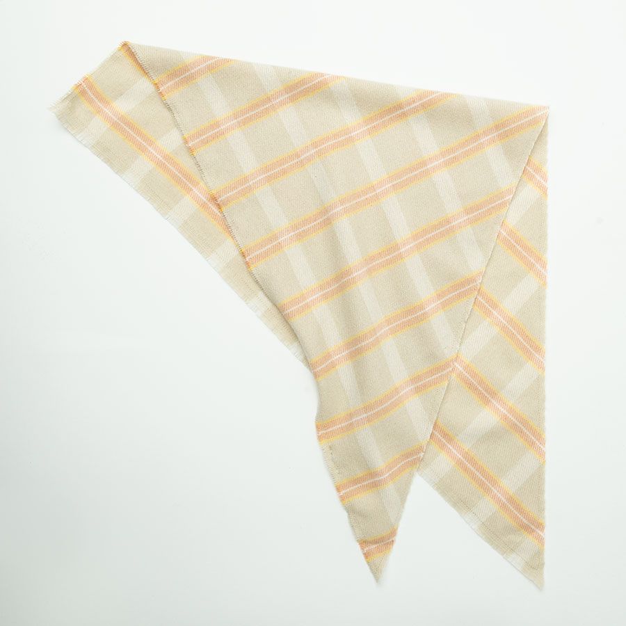 Checked neckerchief