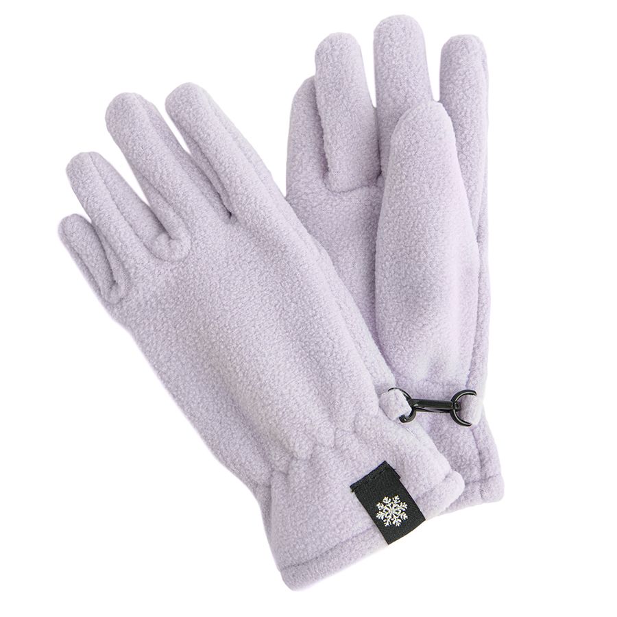 Purple gloves