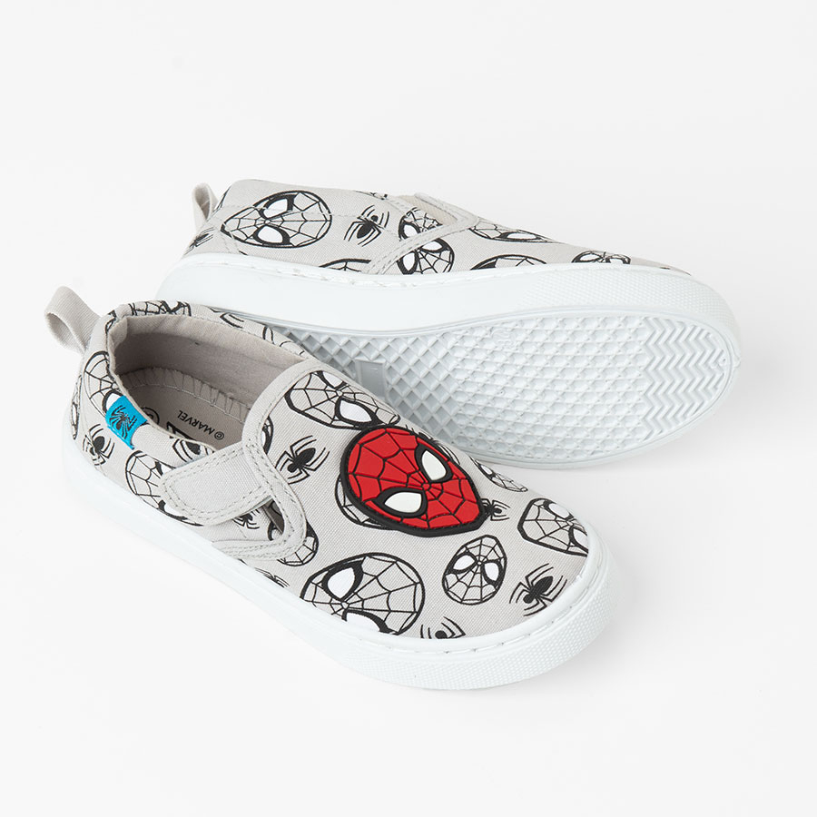 Spiderman slip on slippers