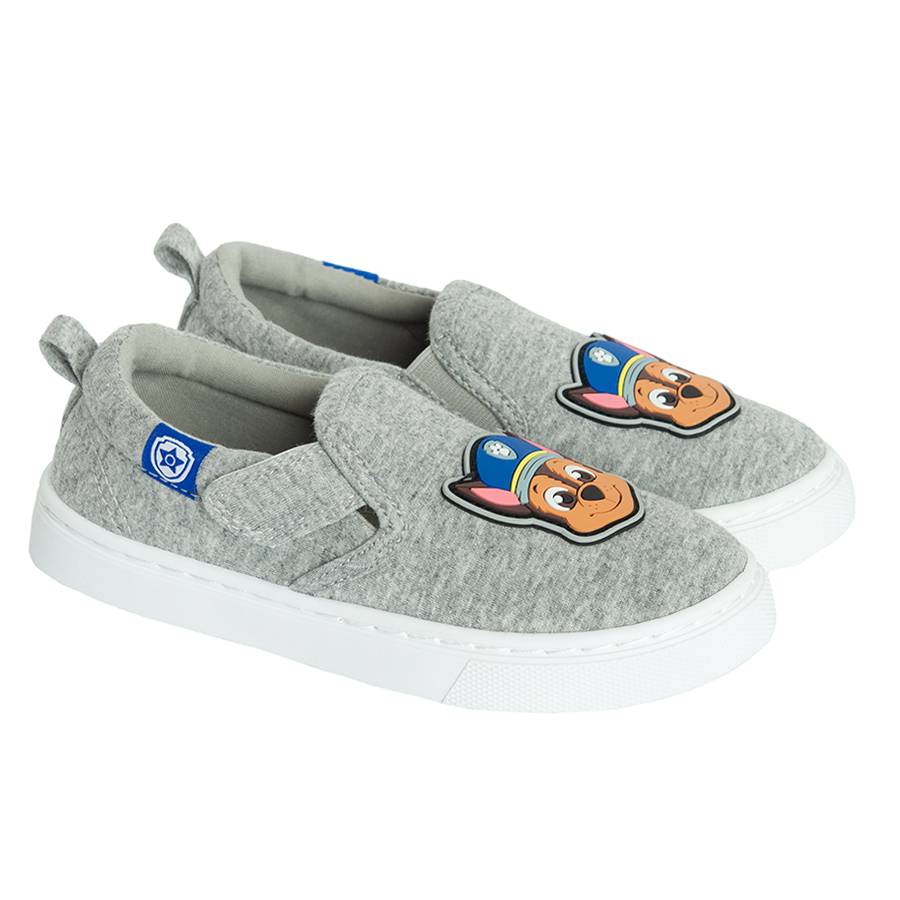 Παπούτσια γκρι με στάμπα PAW PATROL