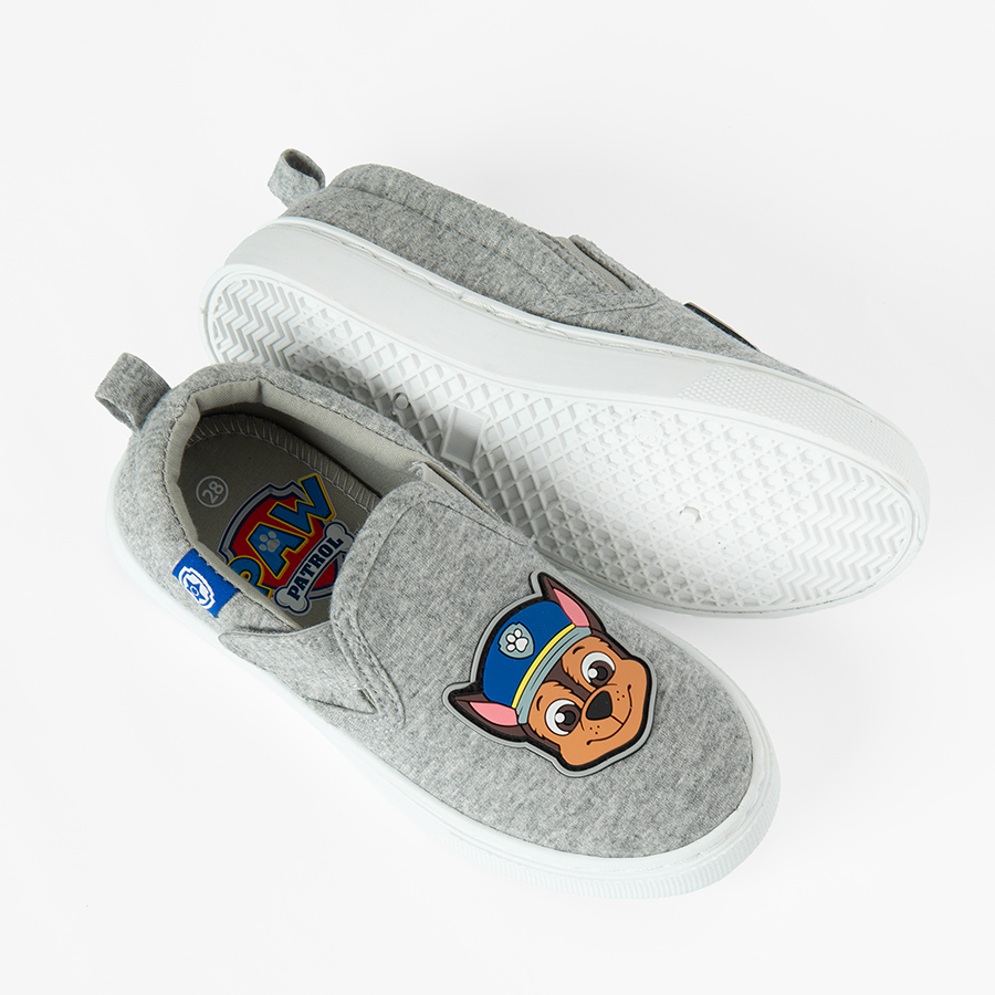 Παπούτσια γκρι με στάμπα PAW PATROL