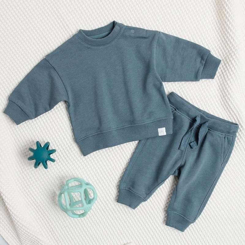 Graphite jogging set sweatshirt and joggers