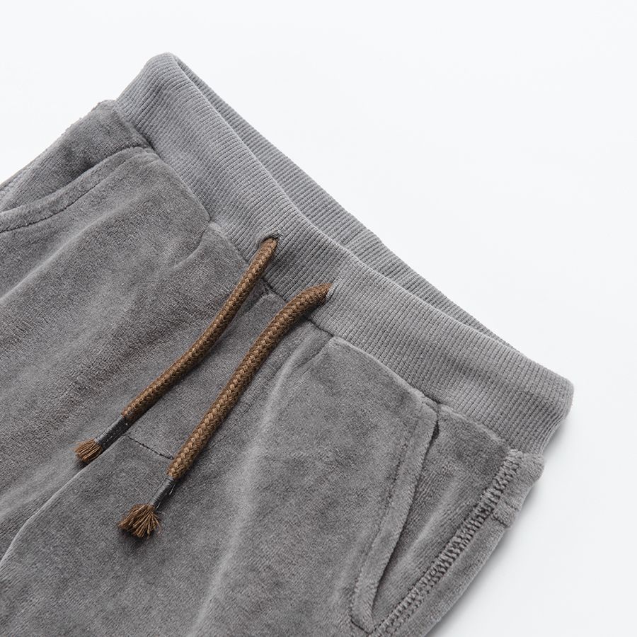 Graphite jogging pants