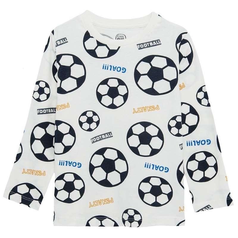 Football long sleeve blouses 2-pack