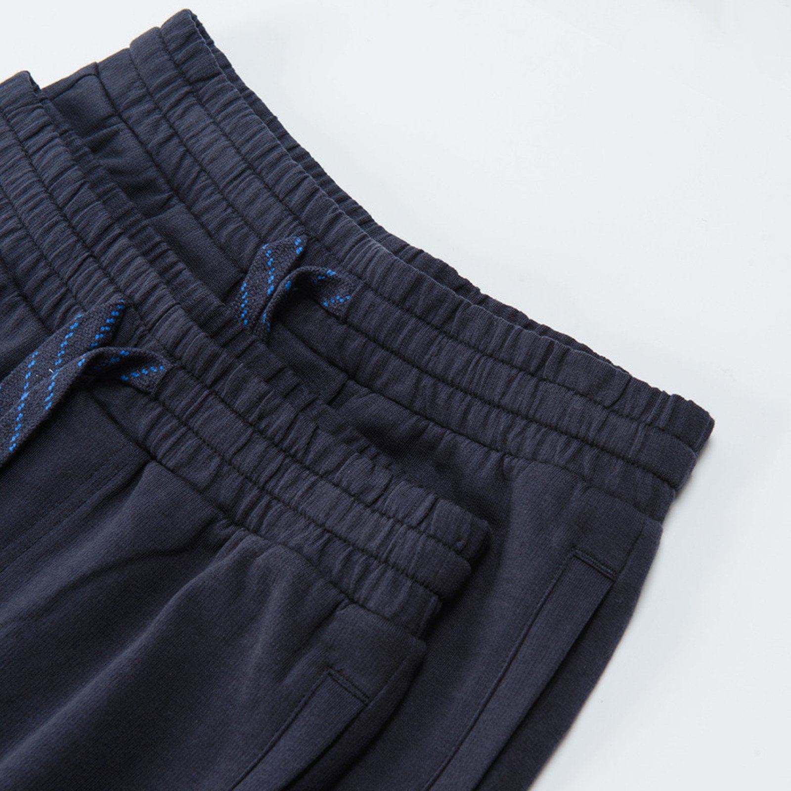 Blue shorts with cord in the waist- 2 pack