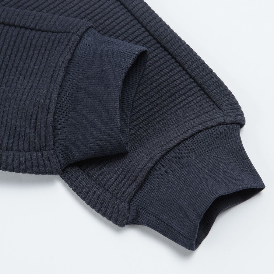 Navy blue jogging pants