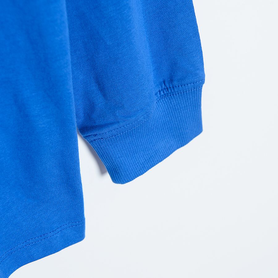 Blue sweatshirt