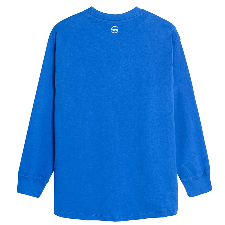 Blue sweatshirt