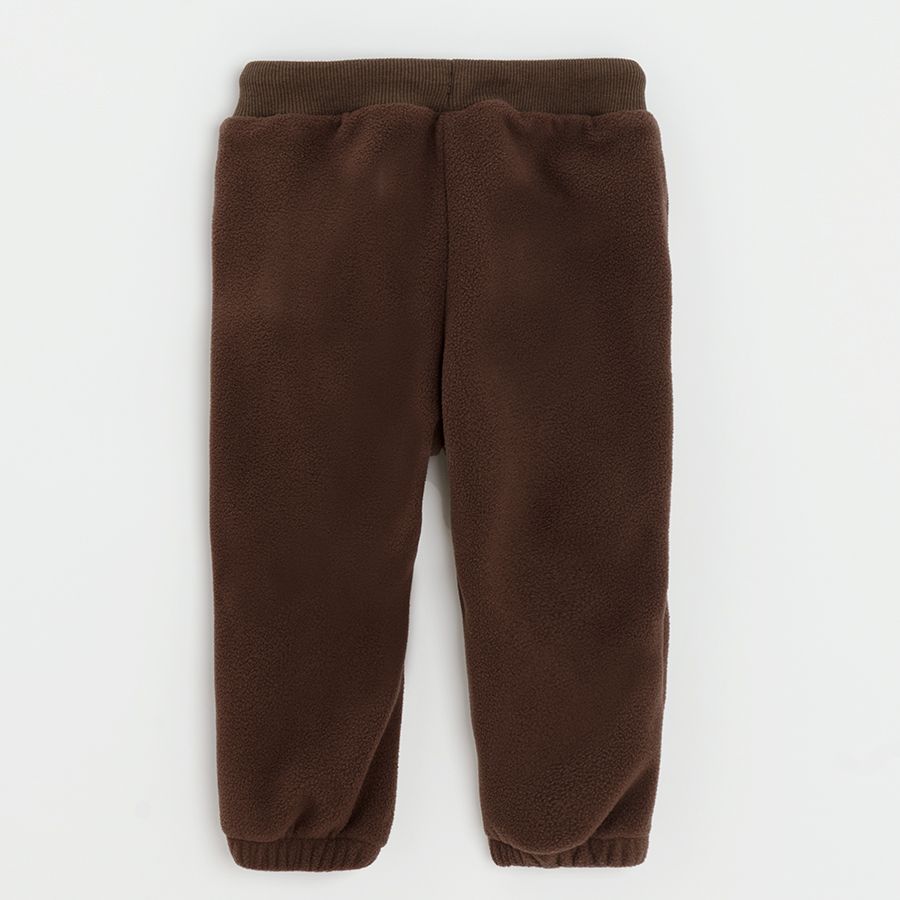 Brown jogging pants