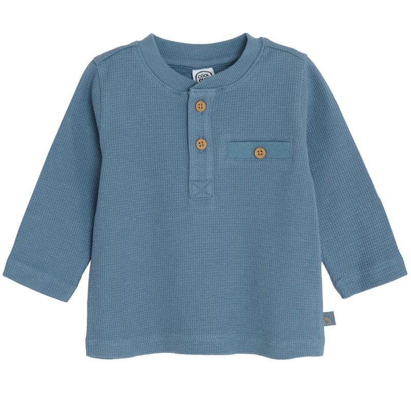 Blue long sleeve shirt