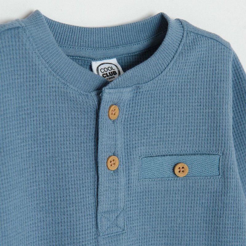 Blue long sleeve shirt