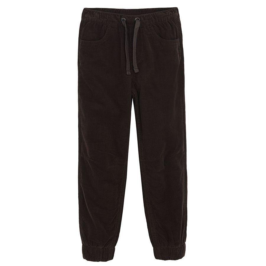 Cοrduroy pants with fleece lining