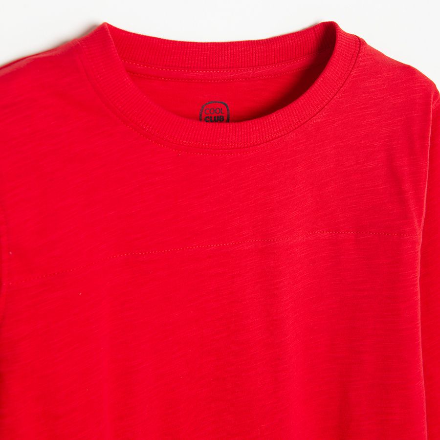 Red sweatshirt