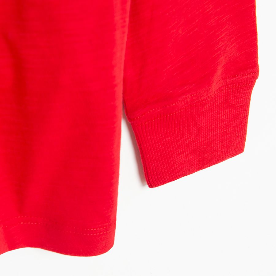 Red sweatshirt