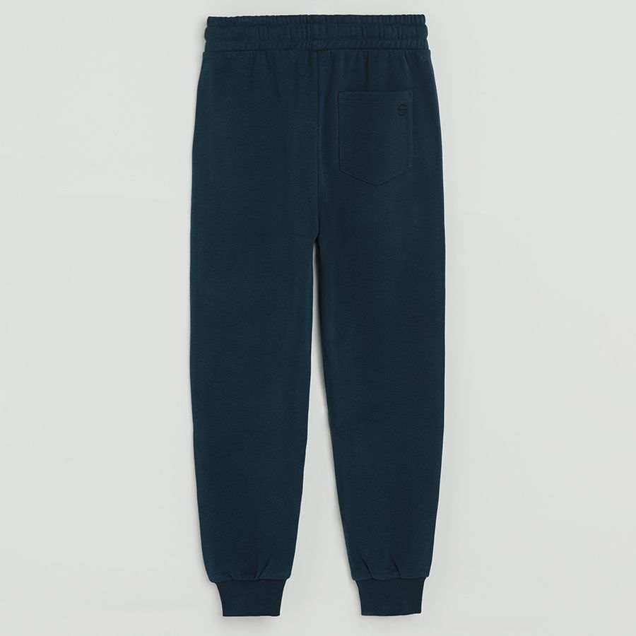 Dark blue jogging pants