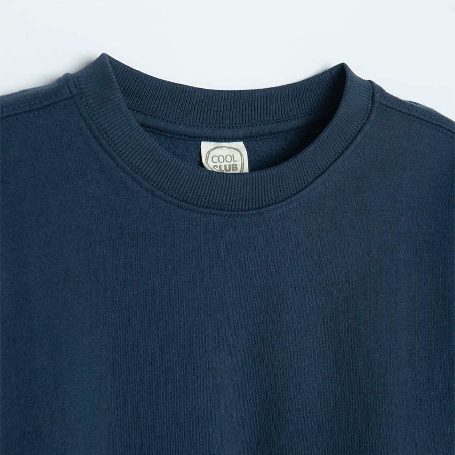 Blue sweatshirt