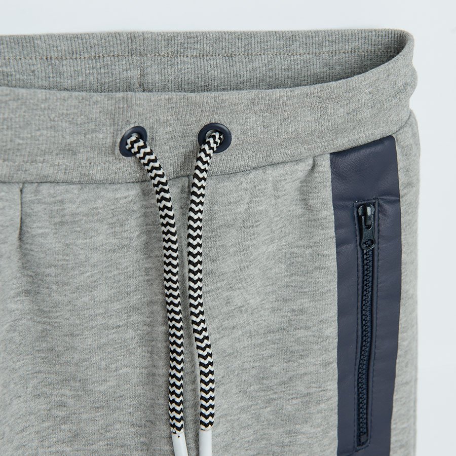 Grey jogging pants