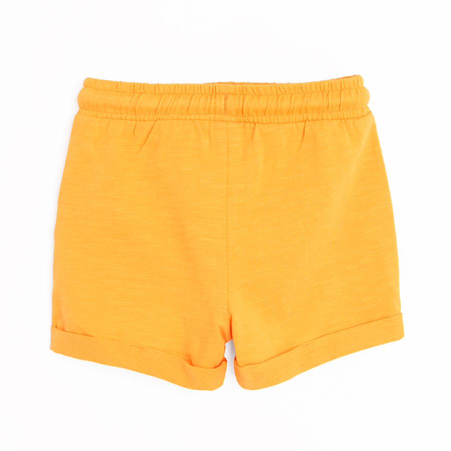 Dark yellow shorts with cord