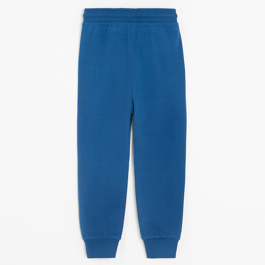 Blue and red sweatpants with cord- 2 pack