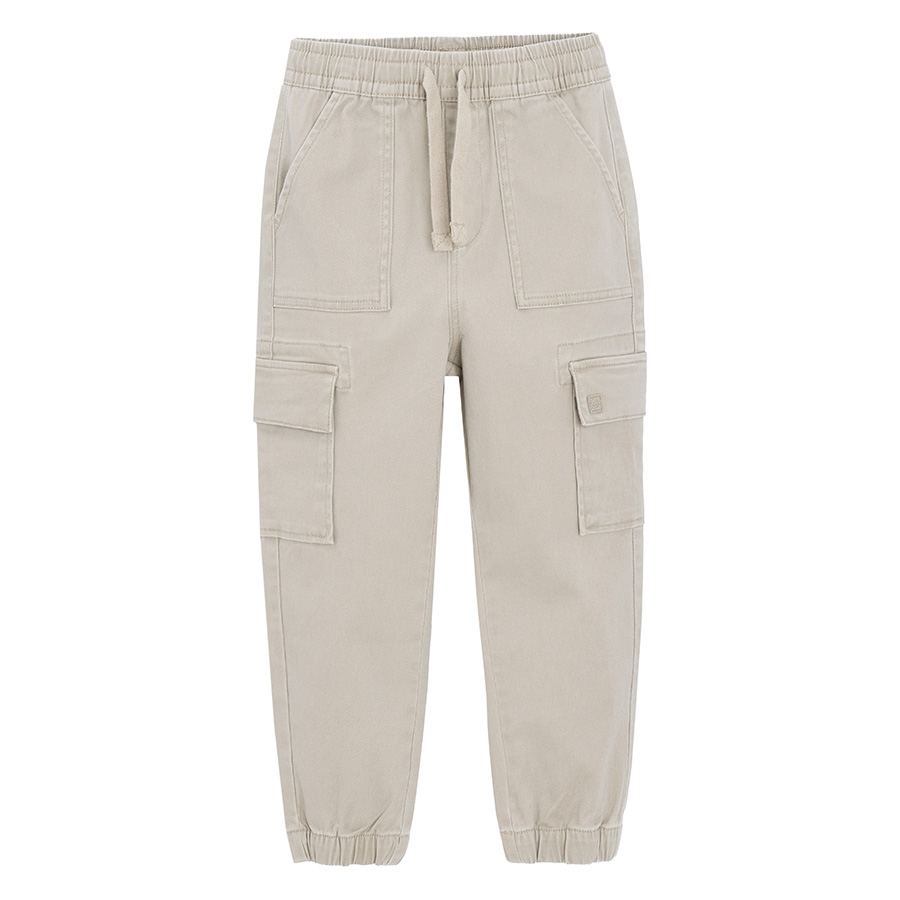 Cargo type pants with cord