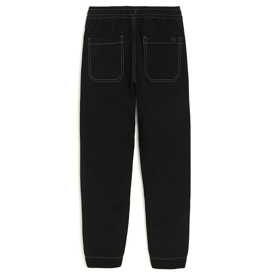 Black pants with cord