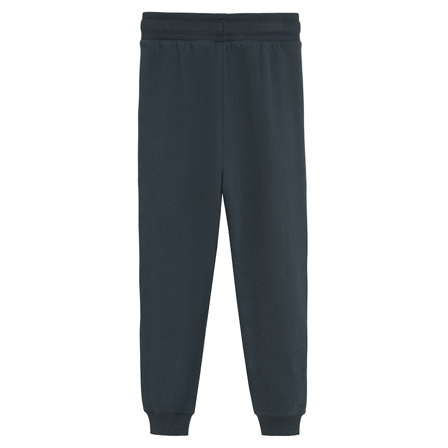 Blue jogging pants
