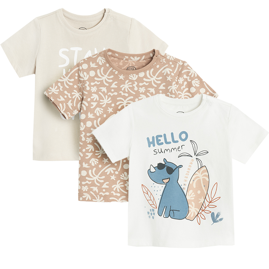 T-SHIRT S/S 3-PACK
