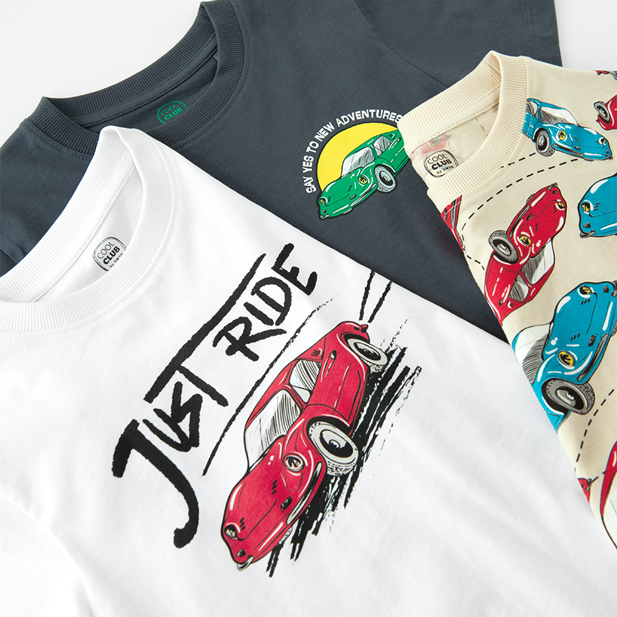 T-SHIRT S/S 3-PACK