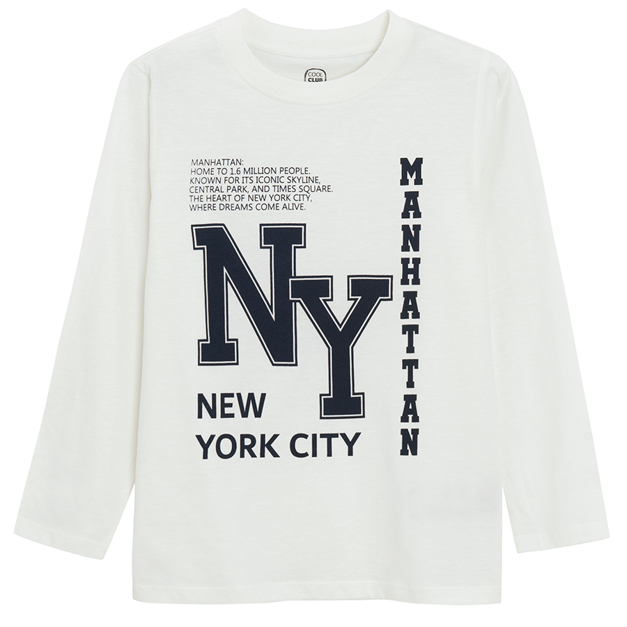 T-SHIRT L/S 3-PACK