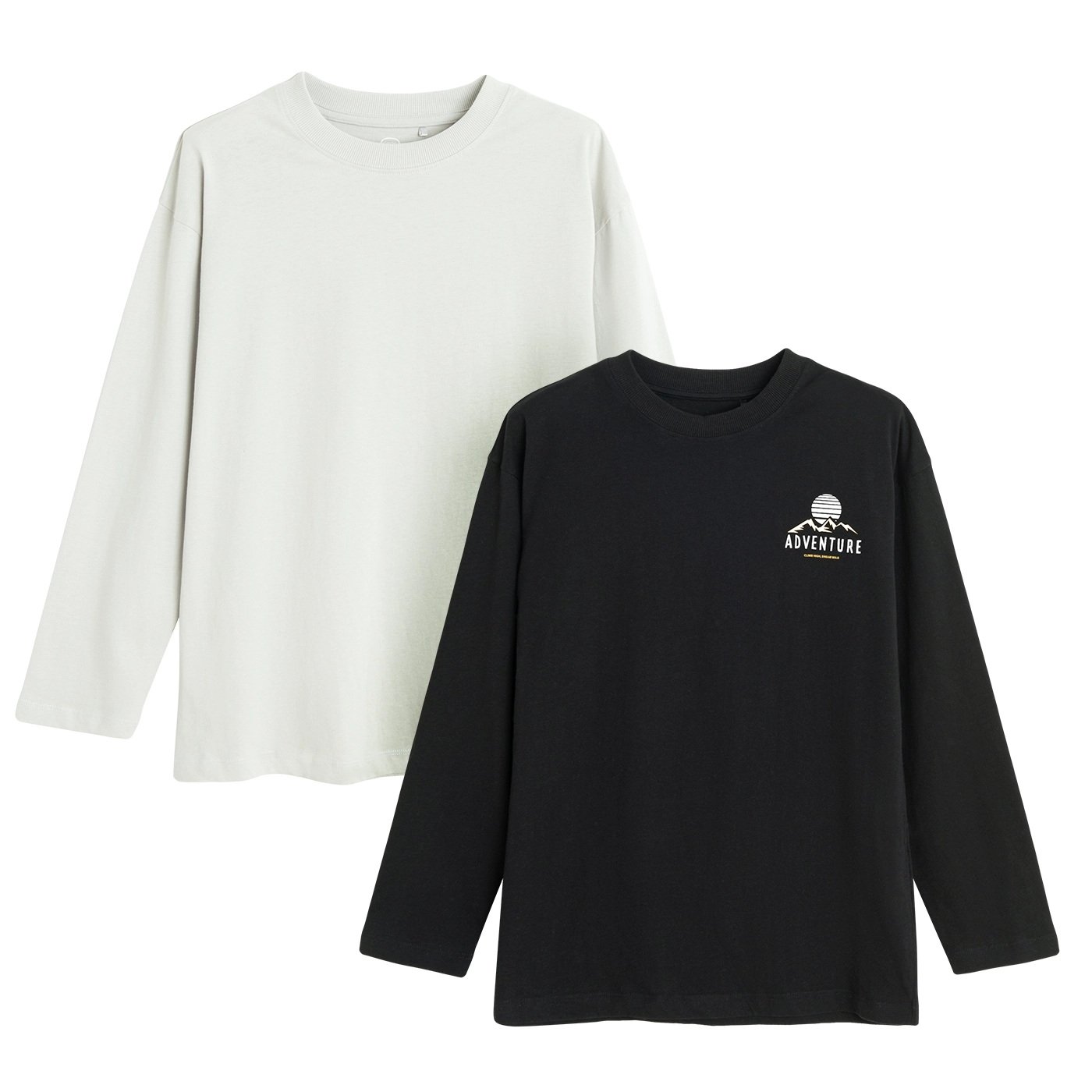 T-SHIRT L/S 2-PACK