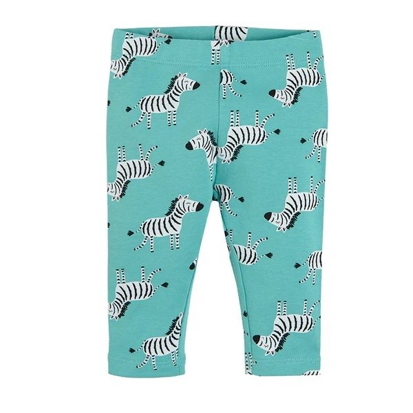 Leggings with zebras print