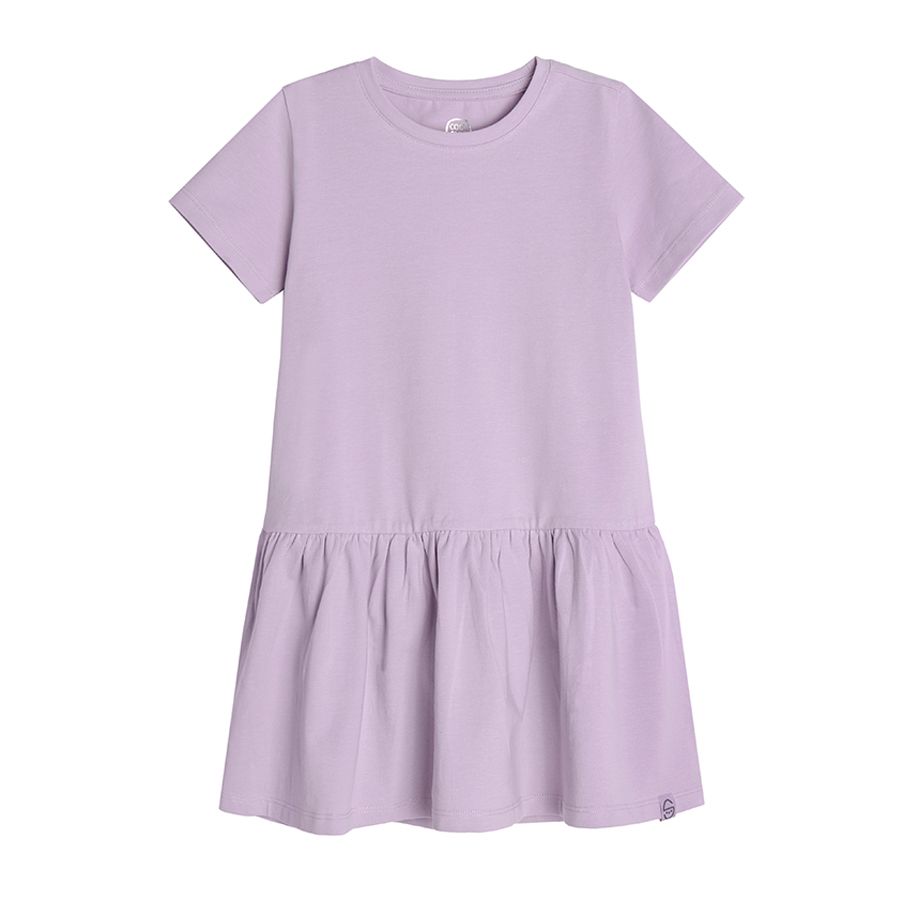 Violet short sleeve dress