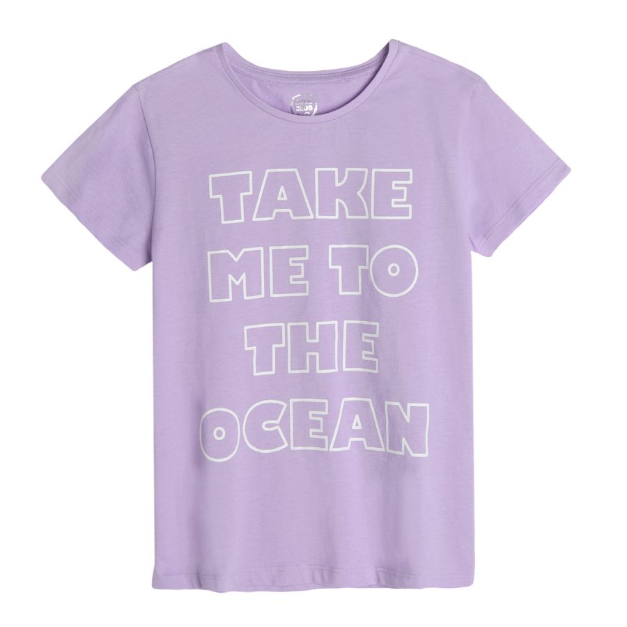 Μπλούζα κοντομάνικη "take me to the ocean"