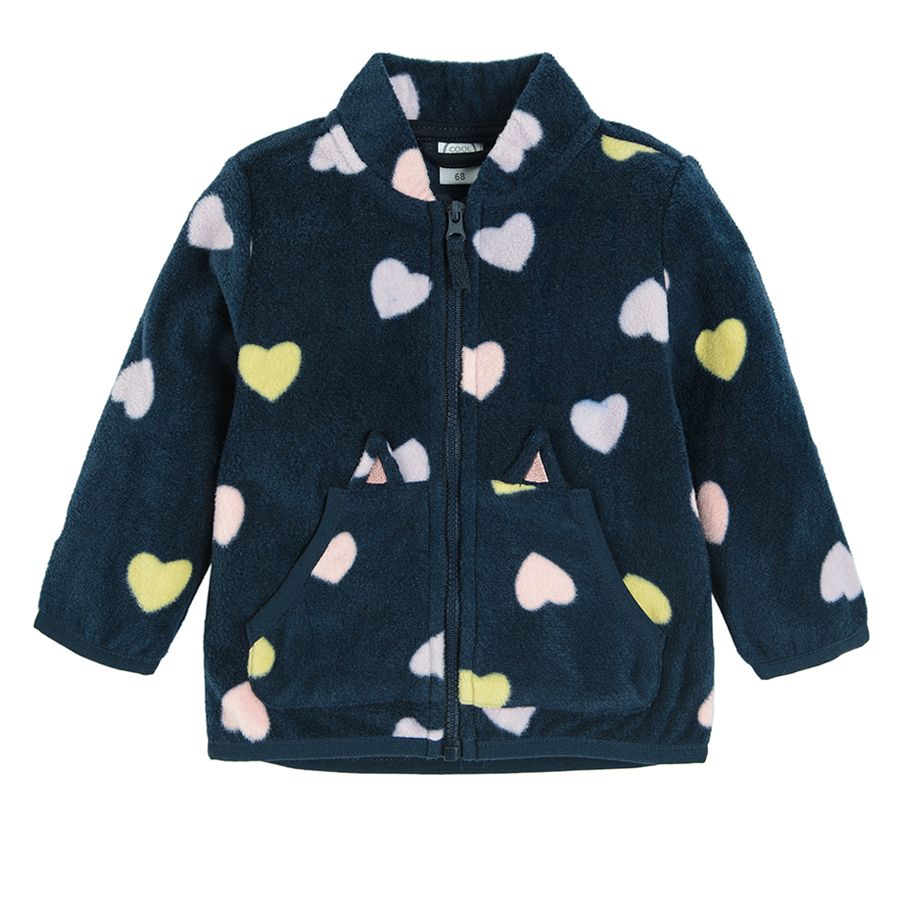 Navy blue cardigan